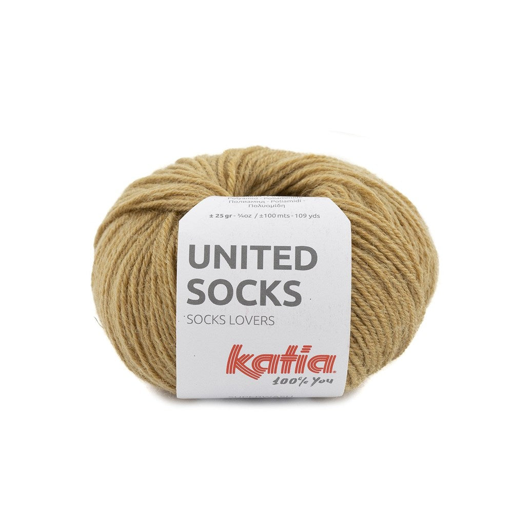Katia United Socks 3 - Camel