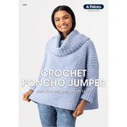 Leaflet 0055 - Patons Crochet Poncho Jumper