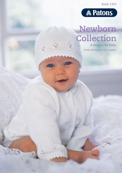Book 1303 Patons Newborn collection Mooroolbark Wool