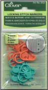 A picture of Stitch Markers - Locking - Clover, by Clover, on a white background.