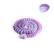 3D Printed Snake - Mega Purple