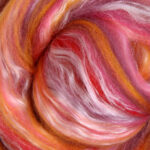Ashford Silk Merino Fibre Packs & Scarf Kits 110 Sunset