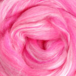 Ashford Silk Merino Fibre Packs & Scarf Kits 113 Flamingo