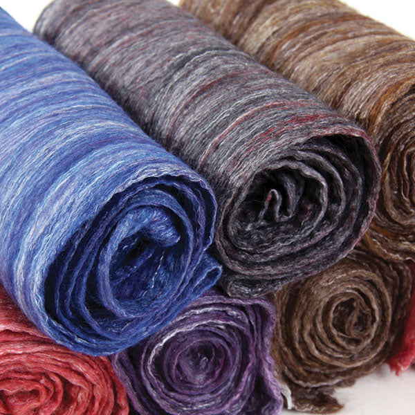 Ashford Silk Merino Fibre Packs & Scarf Kits