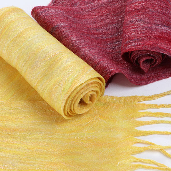 Ashford Silk Merino Fibre Packs & Scarf Kits