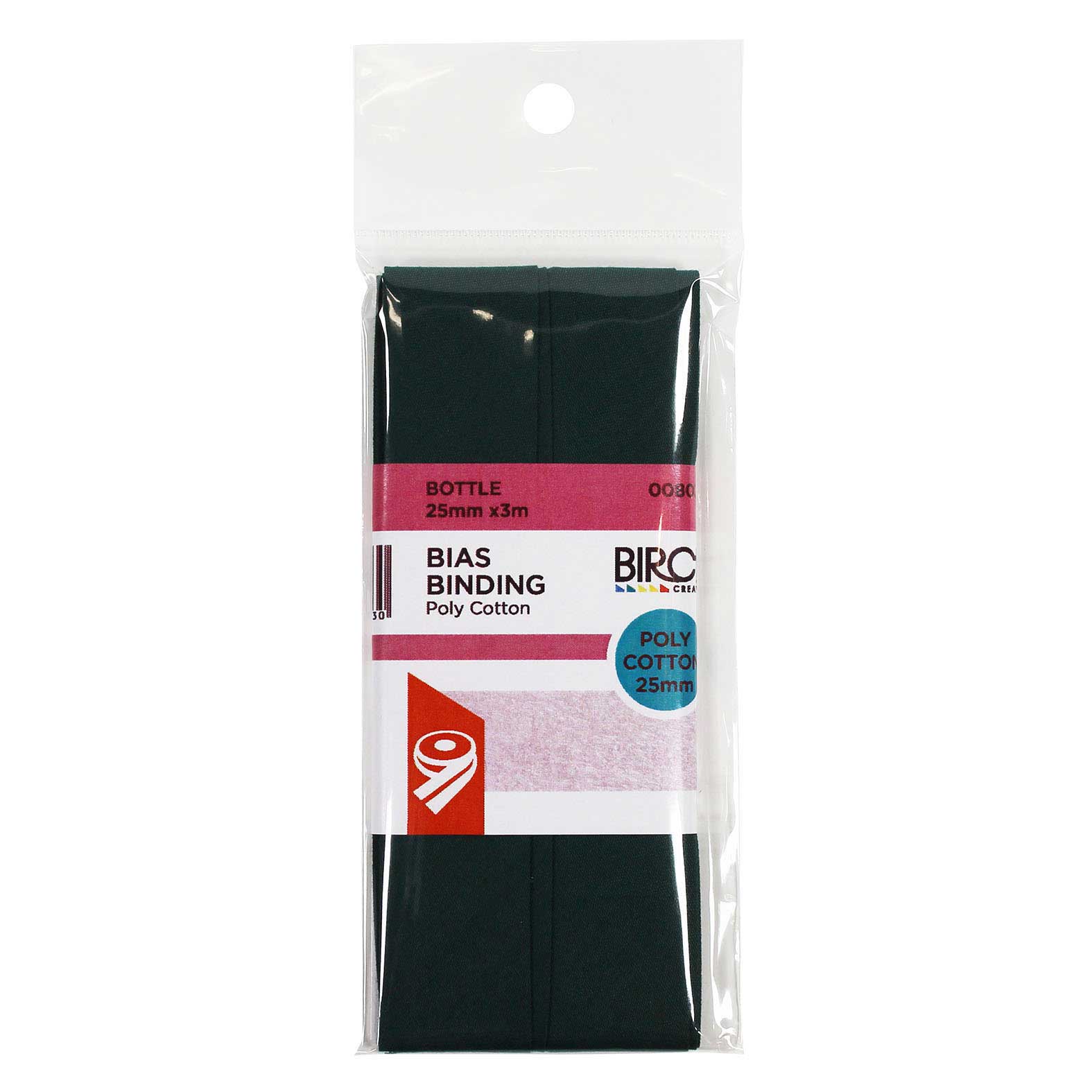 Birch Bias Binding 25mm x 3m - Bottle 008035