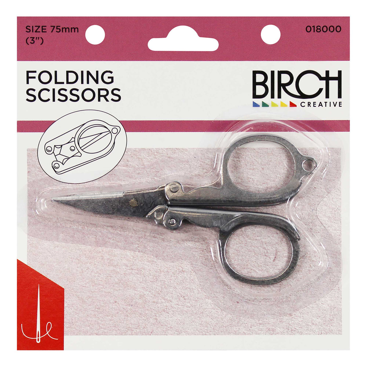 Birch Folding Scissors - 018000