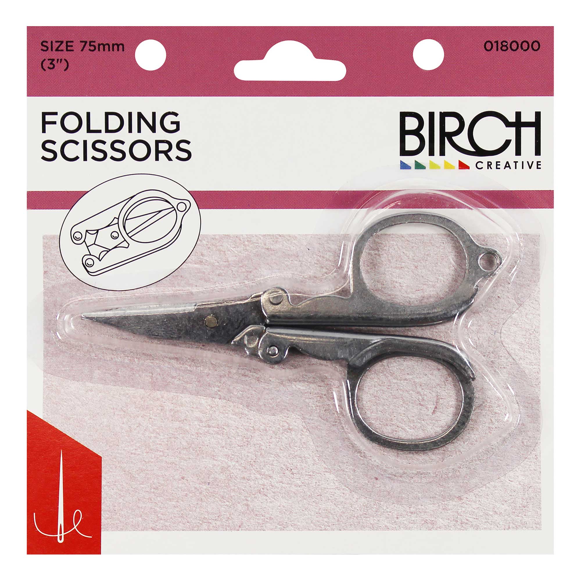 Birch Folding Scissors - 018000