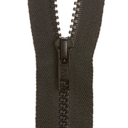 Birch Open End Zip - 46cm Black