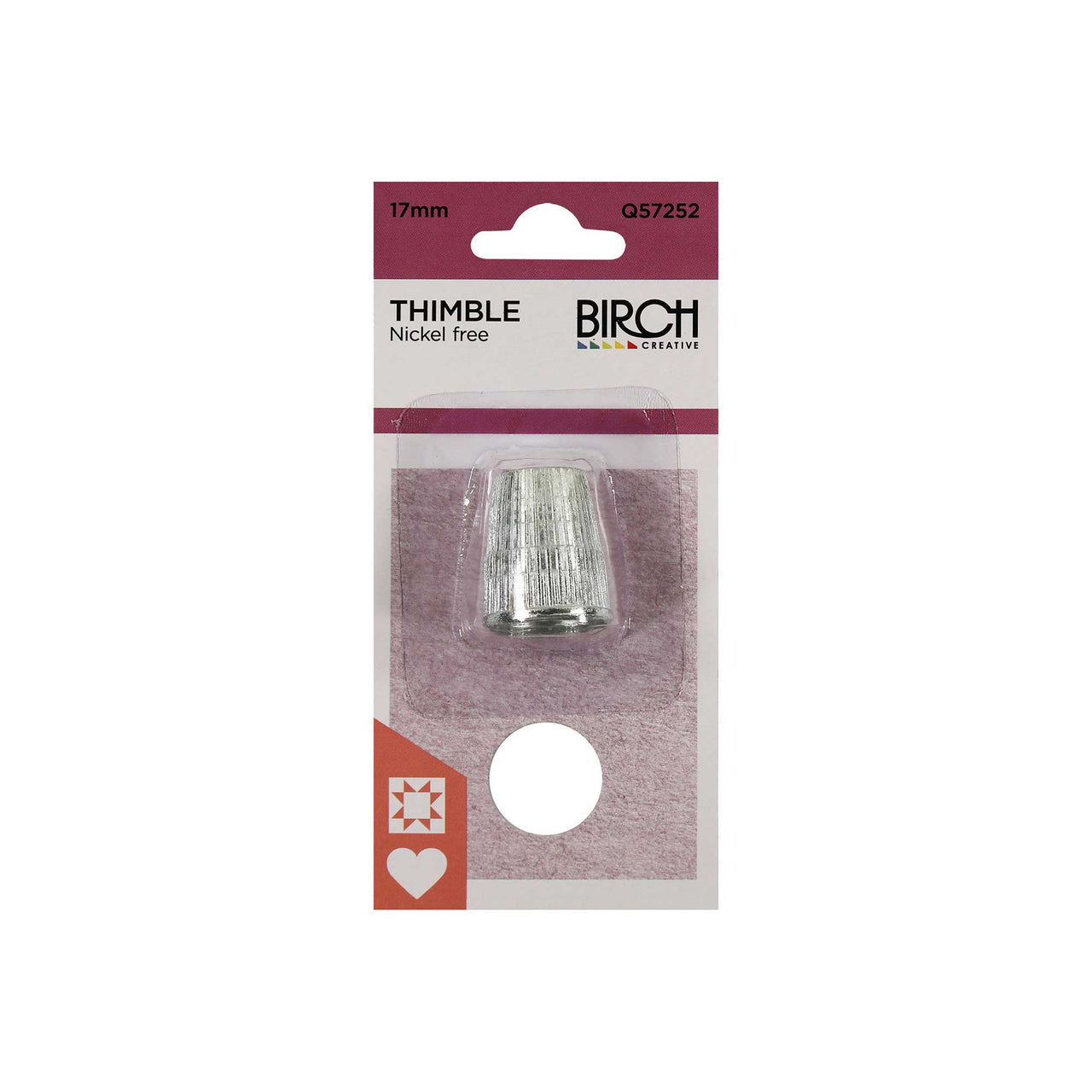 Birch Thimble 17mm 012148