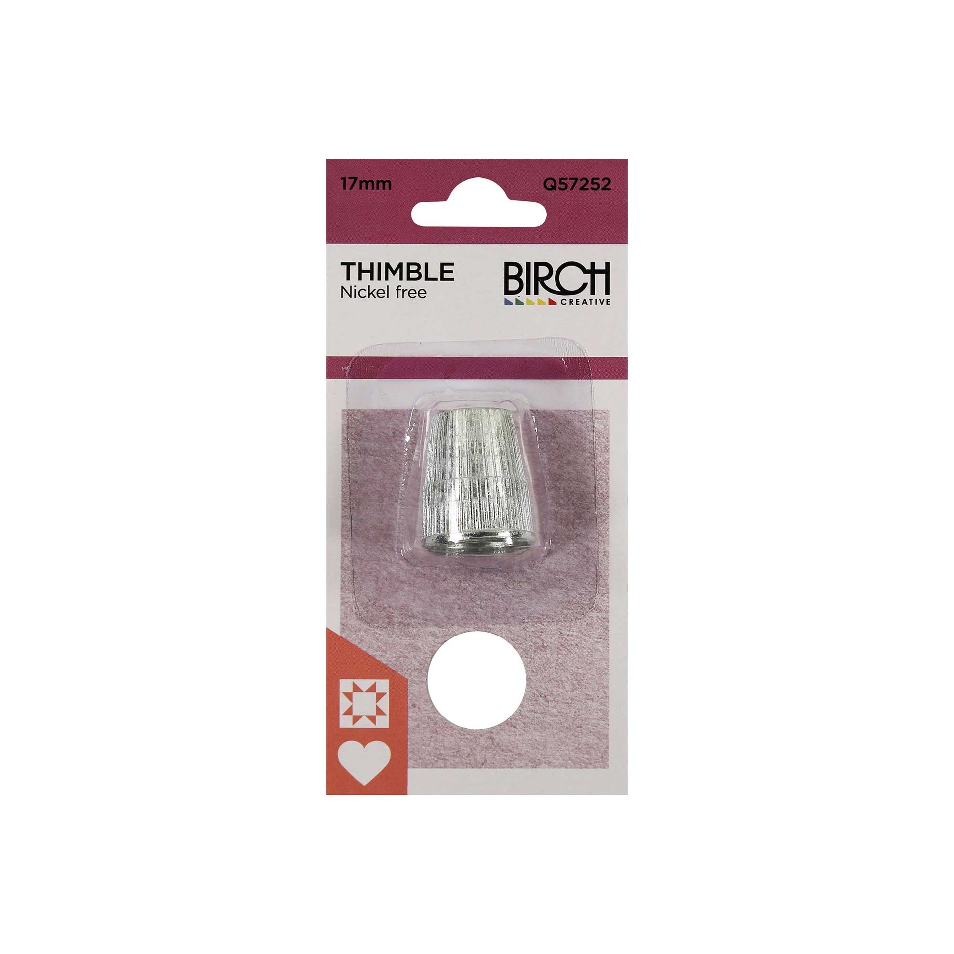 Birch Thimble 17mm 012148