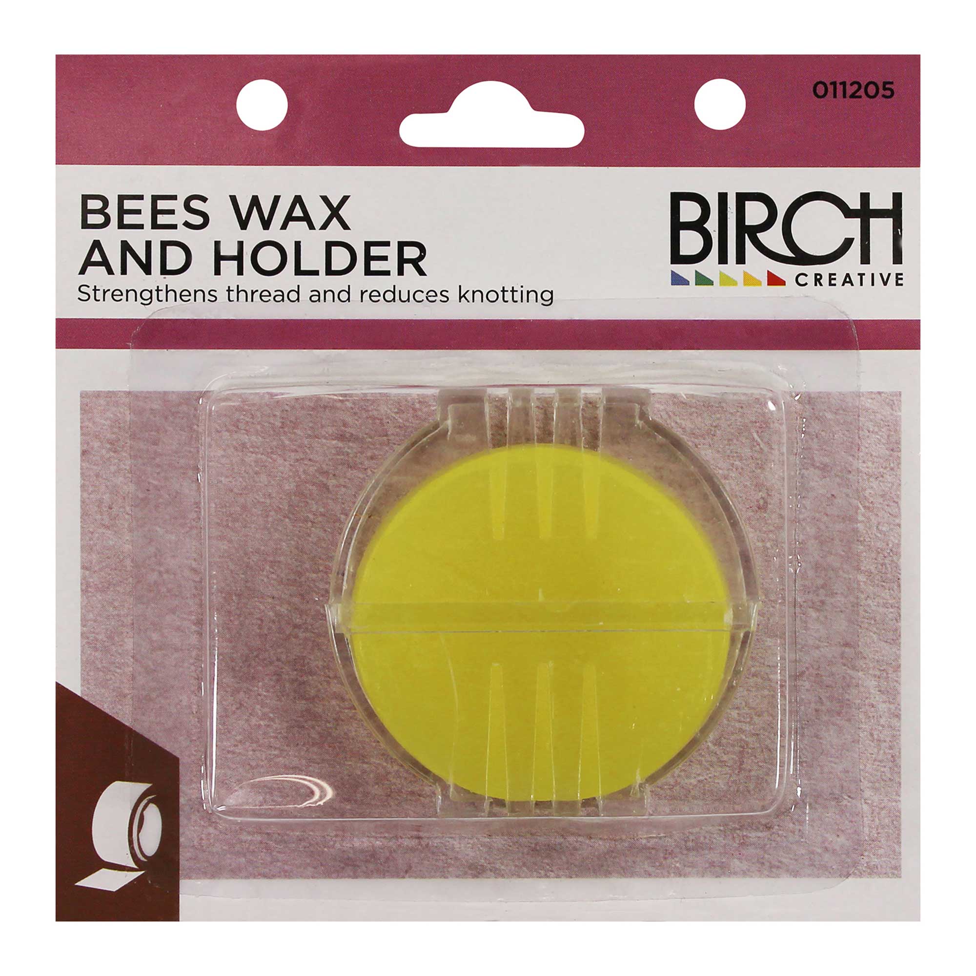 Birch Bees Wax and Holder - 011205