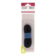 Birch Braided Elastic Black 12mm - 009043