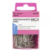 Birch Dressmaker's Pins 024116