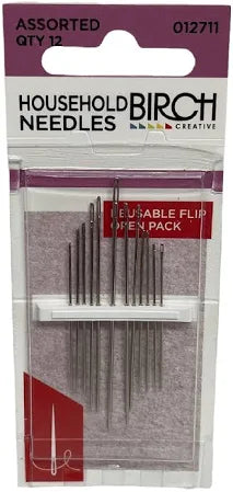 Birch Household Needles Assorted 12 Pack 012711