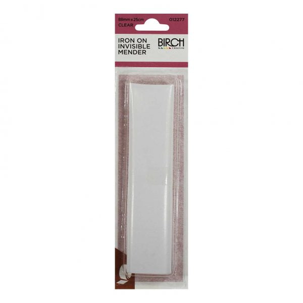 Birch Iron On Invisible Mender Clear 88 x 25cm 012277