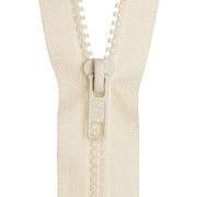 Birch Open End Zip - 61cm Cream