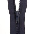 Birch Open End Zip - 66cm Dark Blue