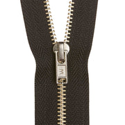 Birch Trouser Zip - 15cm Black