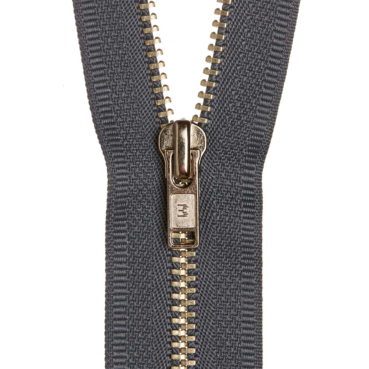 Birch Trouser Zip - 18cm Charcoal