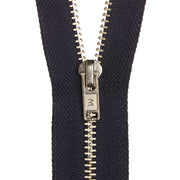 Birch Trouser Zip - 18cm Dark Blue