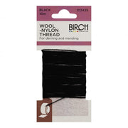 Birch Wool-Nylon Thread - Black