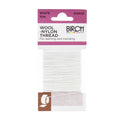 Birch Wool-Nylon Thread - White
