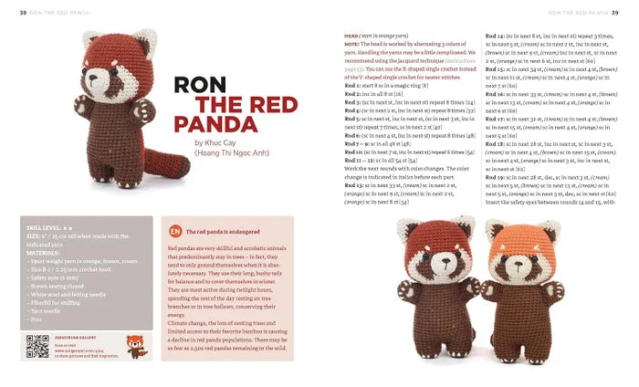 Book - Zoomigurumi Endangered Animals