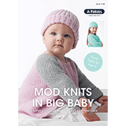 Book 1105 - Patons Mod Knits In Big Baby