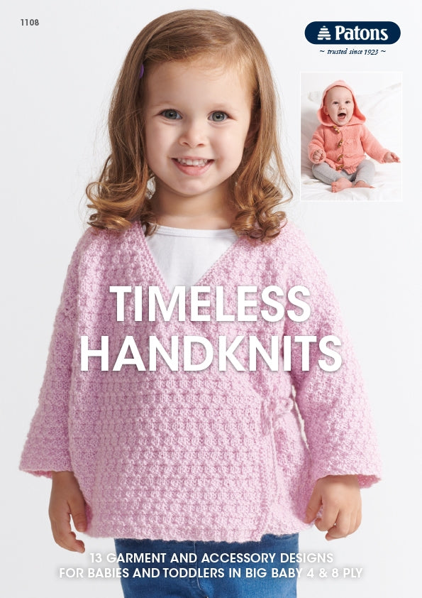 Book 1108 - Patons Timeless Handknits
