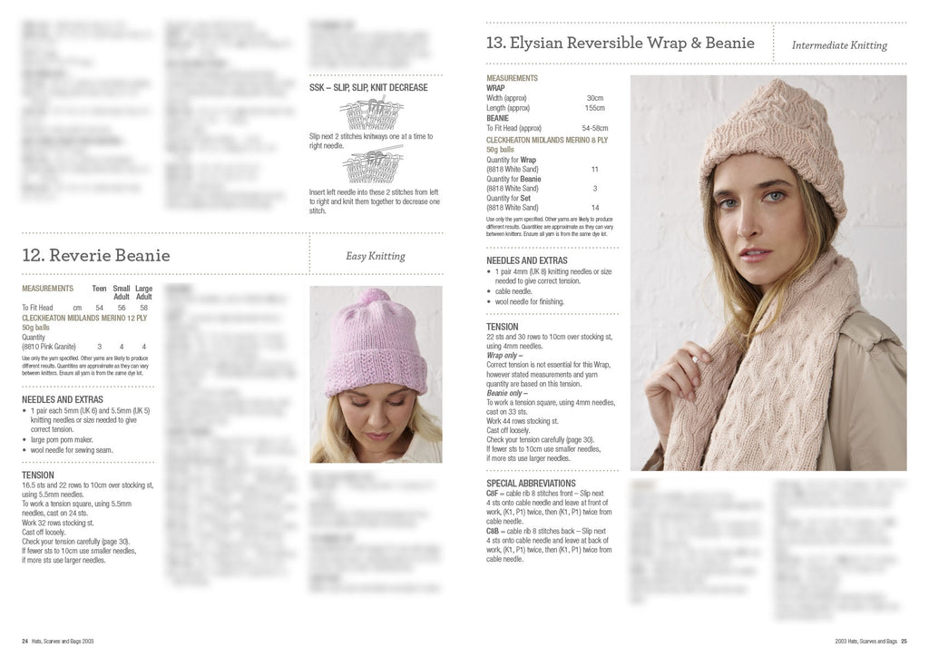Book 2003 - Cleckheaton hats, scarves and bags 3