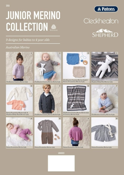 Book 355 - Junior Merino Collection