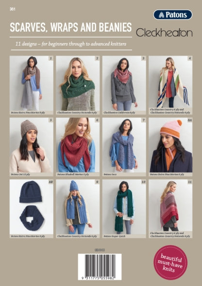 Book 361 - Scarves, Wraps and Beanies