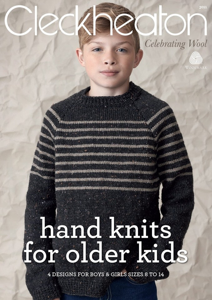 Booklet 3011 - Cleckheaton hand knits for older kids