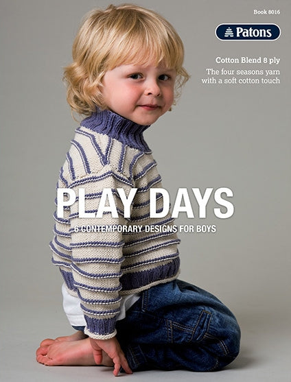Booklet 8016 - Patons Play Days