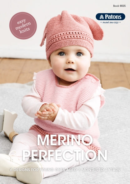 Booklet 8025 - Patons Merino Perfection