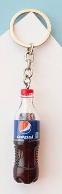 Bottle Keyrings Pepsi - Mooroolbark Wool