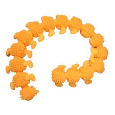 Caterpillar Noodle Fidget Yellow