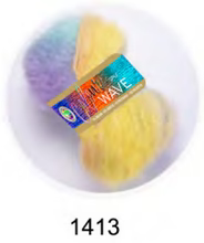 Countrywide Yarns - Colourwave 12Ply 1413 - Yellow Purple