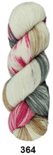 Countrywide Yarns - Hand Painted Socks - 364 Cream/Pink/Grey/Brown
