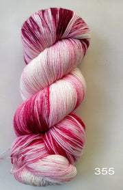 Countrywide Yarns - Hand Painted Socks 355 - Reds