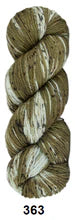Countrywide Yarns - Hand Painted Socks 363 - Olive 
Cream Black