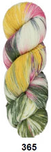 Countrywide Yarns - Hand Painted Socks 365 - Olive Yellow Pink Cream