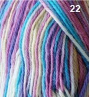 Countrywide Yarns - Happy Feet 4 Ply 22 - Baby Candy