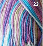 Countrywide Yarns - Happy Feet 4 Ply 22 - Baby Candy