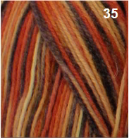 Countrywide Yarns - Happy Feet 4 Ply 35 - Autumn