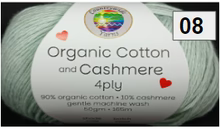 Countrywide Yarns - Organic Cotton and Cashmere 08 - Mint