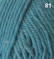 Countrywide Yarns - Windsor 8 ply - Teal Grey Melange 81