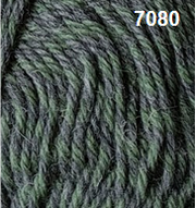 Countrywide Yarns - Windsor Marl 8 ply - Green Grey 7080