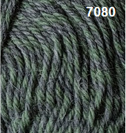 Countrywide Yarns - Windsor Marl 8 ply - Green Grey 7080